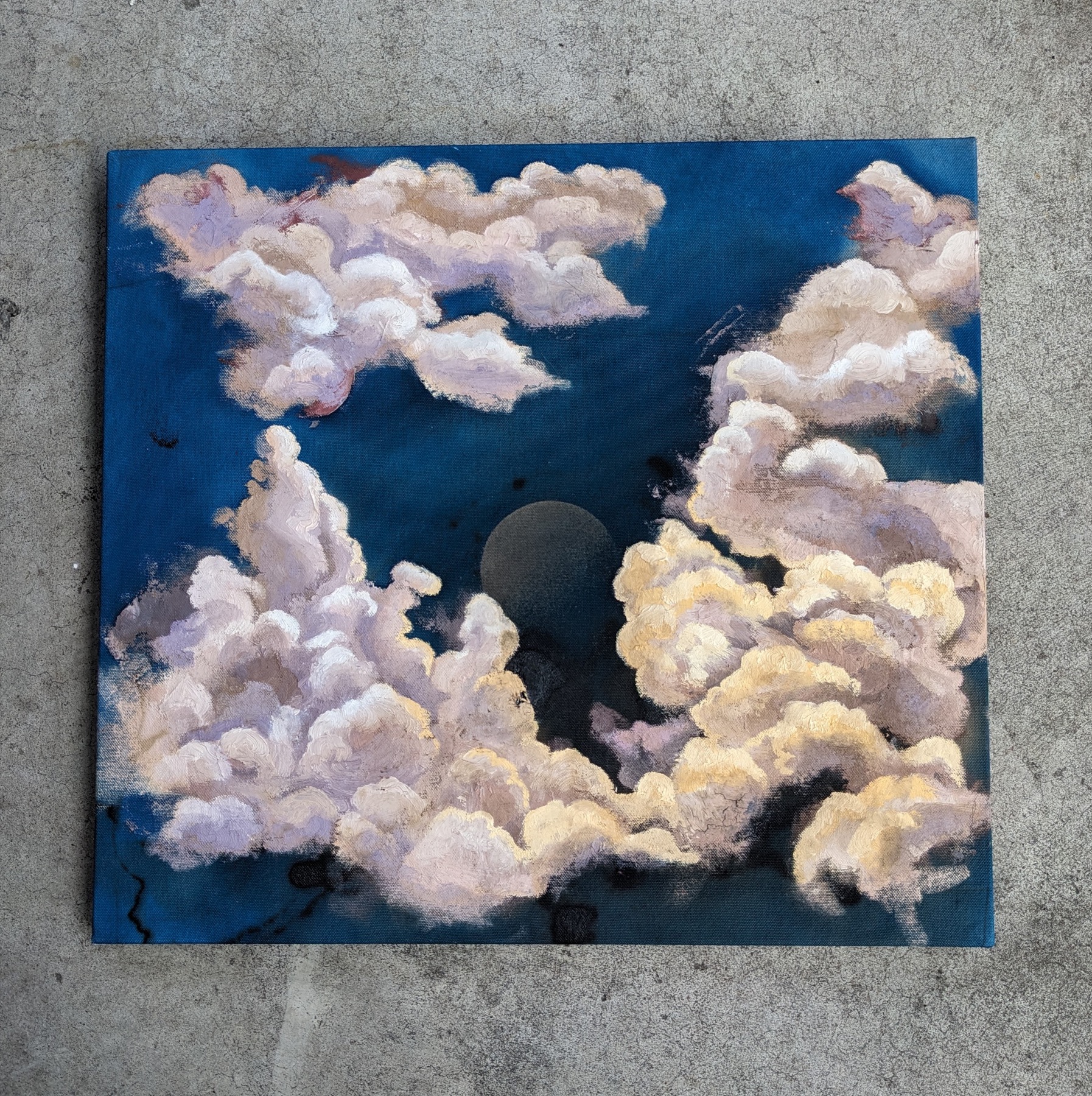 folding — cyanotypes